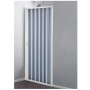 Porta Doccia A Soffietto In Pvc Con Guide Estensibili Ed Aperture Reversibili