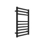 Termoarredo bagno scaldasalviette forma Square calorifero termosifone nero opaco
