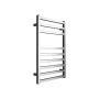 Termoarredo bagno scaldasalviette forma Square calorifero termosifone cromo lucido