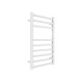 Termoarredo bagno scaldasalviette forma Square calorifero termosifone bianco opaco
