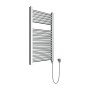 Termoarredo Bagno scaldasalviette ELETTRICO calorifero termosifone cromo lucido
