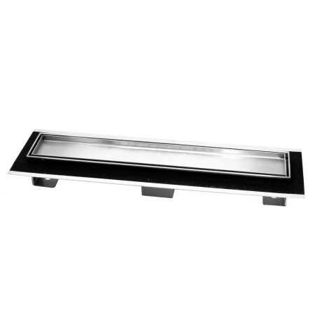 Canale Canaletta Pavimento Lineare Scarico Doccia Full Inox Mattonella Canalina