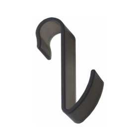 Pika Shop Appendino per Termoarredo Tubo orizzontale Modello Hook Nero