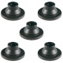 Base in Termoplastica Pezzi 5 Per Fissaggio Palo a Terra Diametro max mm 60