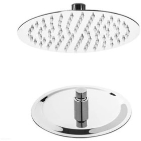 Metaform Soffione Doccia Tondo diametro 20 cm Inox Lucido