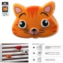 Pika Shop Appendino per Termoarredo Attacco Universale Modello Fantasy Kitty