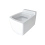 Coppia di Sanitari in Ceramica Vaso WC + Bidet a Pavimento Althea Oceano 