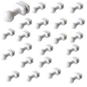 Pika Shop Appendini per Termoarredo Modello Liu' Sfera Bianco 24 Pezzi