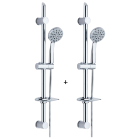 Saliscendi modello Flash Pezzi 2 con Agganci a Parete Salvaforo 