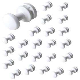 Pika Shop Appendini per Termoarredo Modello Liu' Bianco 24 Pezzi