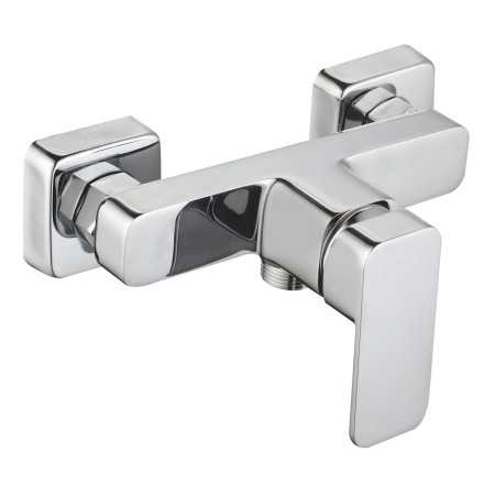 Miscelatore Esterno Doccia Francia Rubinetto Monocomando Cromato Ogomondo