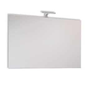 Ogomondo Specchio da Bagno Roma con Lampada Led 95x68 cm