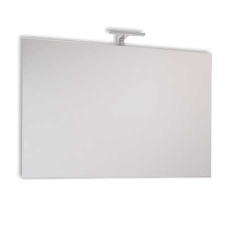 Ogomondo Specchio da Bagno Roma con Lampada Led 95x68 cm
