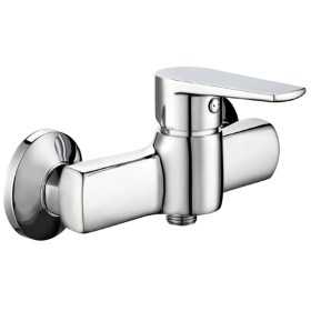 Miscelatore Monocomando Asia Esterno da Doccia in Ottone Colore Cromato