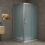 Lato Porta Box Doccia Angolare Nicchia Dafne Cristallo 6 mm 110 cm Stampato