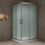 Lato Porta Box Doccia Angolare Nicchia Dafne Cristallo 6 mm 110 cm Stampato