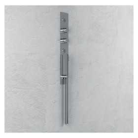 Wall Kit A Parete Da Incasso A Muro Acciaio Inox Cromato Lucido Deviatore Doccetta Doccia