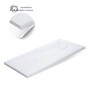 Piatto Doccia Bianco Mineral Marmo Resina Antiscivolo h4 cm