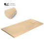 Piatto Doccia Beige Mineral Marmo Resina Antiscivolo h4 cm 