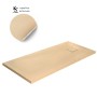 Piatto Doccia Beige Mineral Marmo Resina Antiscivolo h4 cm 