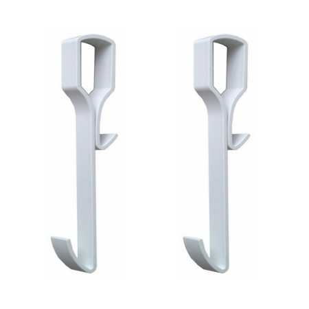 Pika Shop 2 PZ Appendino per Box Doccia Modello Boa Bianco