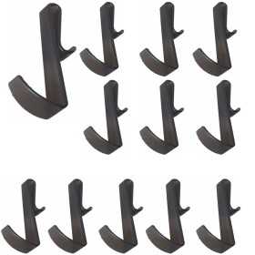 Pika Shop 12 PZ Appendino per Box Doccia Modello Cobra Nero