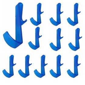 Pika Shop 12 PZ Appendino per Box Doccia Modello Cobra Azzurro