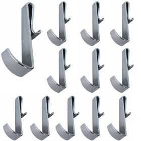 Pika Shop 12 PZ Appendino per Box Doccia Modello Cobra Cromato