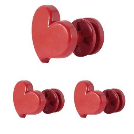 Pika Shop 3 PZ Appendino per Termoarredo Attacco Universale Modello Fantasy Lovly