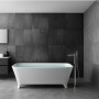 Vasca Da Bagno Hannah Free Standing Centro Stanza Bianco Opaco