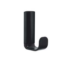 Ogomondo Appendiabito Nero da Parete Serie 25 Acciaio Verniciato 