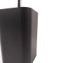 Ogomondo Porta Scopino Nero da Terra Serie 25 Abs Termoplastico