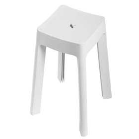 Ogomondo Sgabello Contenitore da Bagno in Resina Termoplastica 