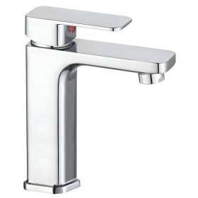 Miscelatore Rubinetto Lavabo Appoggio Bocca Alta Francia Cromato Bagno Casa Ogomondo