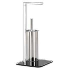 Ogomondo Piantana Dark Multiuso 2 Funzioni in Acciaio Cromato