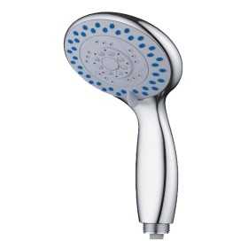 Doccetta Soffione Vasca Doccia 5 Funzioni Multigetto Anticalcare Abs Cromo Satinato