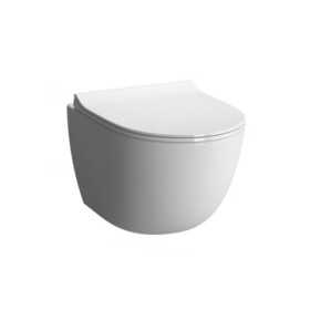 Vaso Sospeso con Sedile Bianco Vitra Sento