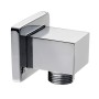 Ogomondo Presa Acqua Quadrata In Ottone Cromato 1/2” MM