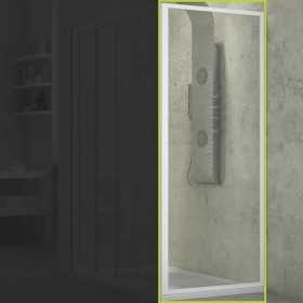 Parete Fissa Per Box Doccia Porta Scorrevole Slide Bianca