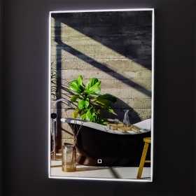 Ogomondo Specchio da Bagno 113 con Led interno L50xH80