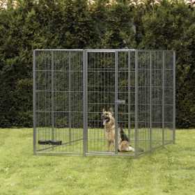Box per Cani da Esterno Zincatura Elettrolitica 200x200x Altezza 180 centimetri
