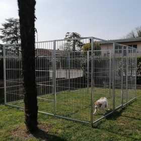 Box per Cani da Esterno con Zincatura Elettrolitica da 300x300x Altezza 180 Cm