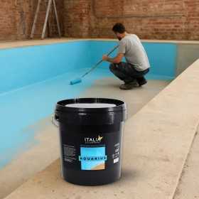 Idropittura Acrilica Specifica per Piscine in Cemento Aquarius