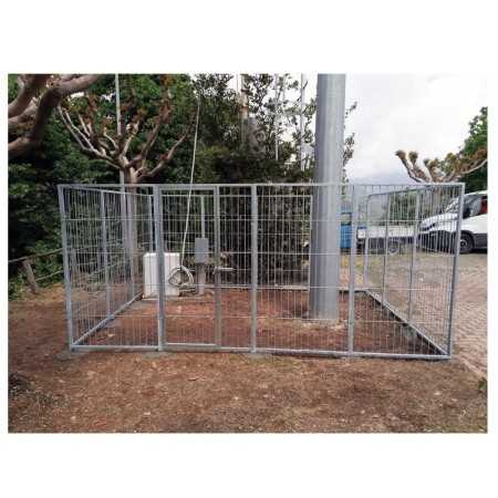 Recinzione in Rete da Esterno con Zincatura a Caldo da 400x300x Altezza 180 Cm