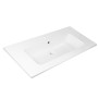 Lavabo ad Incasso in Mineral Marmo 101x46 cm Mobile composizione bagno