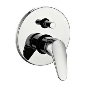 Miscelatore Doccia Parete Europa Incasso con Deviatore Ottone Colore Cromato