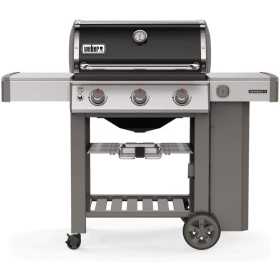 Weber Barbecue a Gas GPL Genesis E-310 GBS Acciaio Nero con Ruote Girevoli