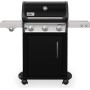 Weber Barbecue a Gas GPL Spirit E-325 GBS Acciaio Nero con Ruote Girevoli