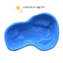 Laghetto da Giardino Bracciano Azzurro Litri 220 da 136x100xh34