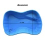 Laghetto da Giardino Bolsena Azzurro Litri 600 da 178x125xh45